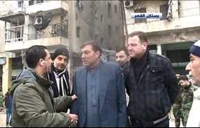 بالفيديو.. تغطية مباشرة لقناة العالم من بستان القصر في حلب