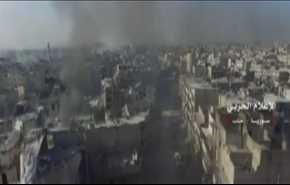 فيديو؛ المسلحون في حلب يلوذون بالفرارِ تحت جنح الظلام