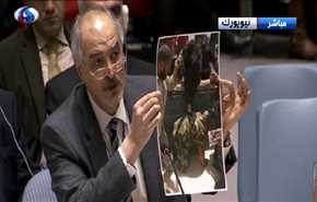 ویدیو؛ تصاویری که نماینده سوریه، در شورای امنیت رو کرد