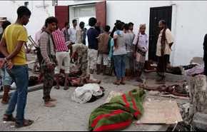 49 قتيلا في هجوم انتحاري استهدف ميليشيا تابعة لهادي في عدن