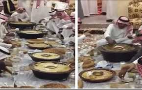 ولیمه ازدواج جنجالی در عربستان! +ویدیو