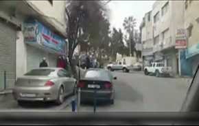 بالفيديو: لحظة تبادل إطلاق النار بين الأمن الأردني ومسلّحين