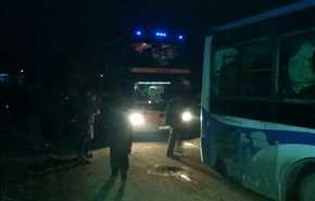 صور .. وصول 10 من حافلات الفوعة وكفريا الى حلب وانطلاق 20 للمسلحين