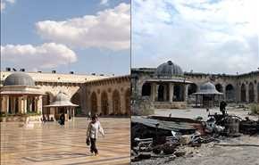 شهر حلب قبل و پس از جنگ | تصاویر