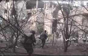 اختلاف عناصر مسلح در ریف دمشق +ویدیو