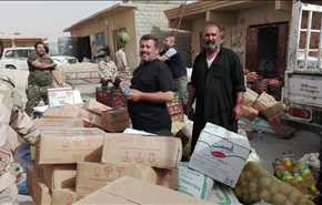 بالفيديو  والصور ..الدعم اللوجستي للقوات العراقية
