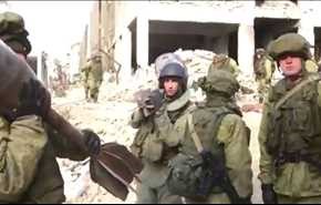 فيديو وصور.. هذا ما فعله الجيش الروسي بالألغام التي زرعها المسلحون في حلب