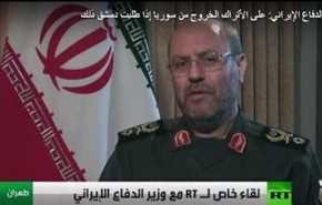 وزیر دفاع ایران بر حفظ تمامیت ارضی سوریه تأکید کرد