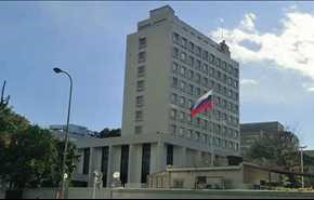 حمله خمپاره ای به سفارت روسیه در دمشق
