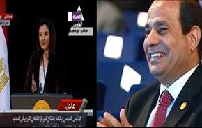 فيديو.. هكذا احرج السيسي مذيعة مصرية على الهواء
