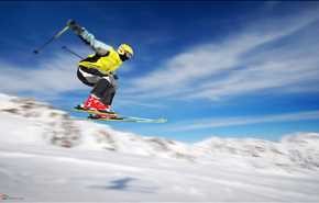 صحنه های دیدنی و هیجان انگیز از ورزش اسکی