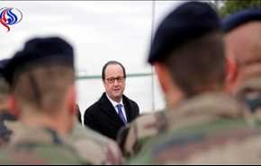 هولاند: مواجهة الإرهاب بالعراق تحمي فرنسا