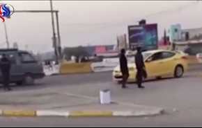 بالفيديو... لحظة انفجار سيارة ملغومة في مدينة الصدر