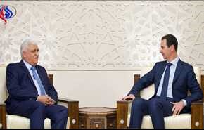 الأسد يتسلم رسالة شفهية من العبادي .. ماذا تضمنت؟