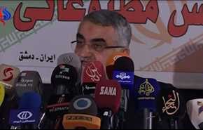 بالفيديو: رسالة بروجردي من سوريا للجماعات المسلحة!