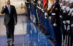 وداع اوباما مع الجيش