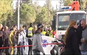 بالفيديو .. الصور الاولية لعملية الدهس في القدس المحتلة