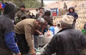 بالفيديو: مياه شرب ملوثة بدمشق.. جريمة حرب تستهدف الاطفال!