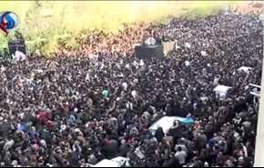 صحنه‌هایی از حضور باشکوه مردم در مراسم تشییع آیت الله رفسنجانی