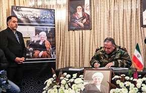 إحياء لذكرى آية الله هاشمي رفسنجاني، والسفارة الإيرانية في سوريا