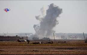 تدمير مقر و3 دبابات لداعش في القريتيْن في ريف حمص الجنوبي الشرقي
