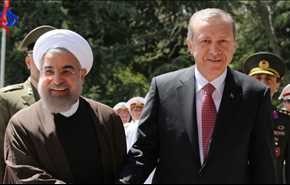 اردوغان يؤكد على تعزيز التعاون مع ايران لوضع حد للتوتر في المنطقة