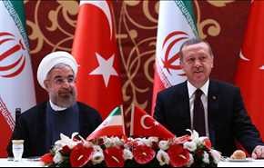 پیام تسلیت اردوغان به روحانی و مذاکره درباره صلح خاورمیانه در گفتگوی تلفنی