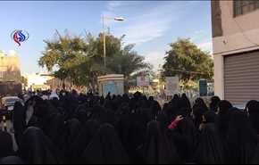 فيديو : التظاهرات تعم البحرين احتجاجا على احكام الاعدام