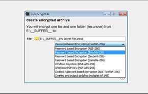 دانلود نرم افزار رمزگذاری فایل ها