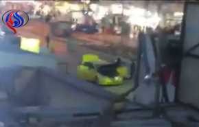 ویدیویی از لحظه انفجار در بغداد