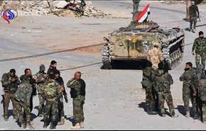 الجيش السوري وحلفاؤه يفتحون الطريق الى حمص بين القريتين والتيفور