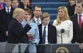 بالفيديو: ترامب يؤدي اليمن الدستورية وسط احتجاجات شعبية