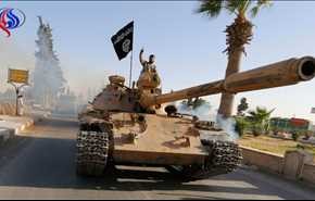 صاروخ سوري موجه يدمر دبابة لداعش بمن فيها بدير الزور