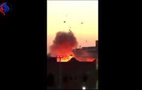 بالفيديو... لحظة تفجير إرهابيين أنفسهم بأحزمة ناسفة في جدة