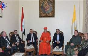 نماینده پاپ در دمشق : سوریه پیروز خواهد شد