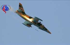 حمله جنگنده های روسی و سوری به داعش در اطراف دیرالزور