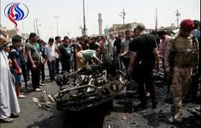 انفجار خودروی بمب‌گذاری شده در بغداد