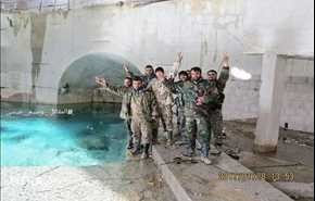 الجيش السوري يعيد المياه إلى العاصمة دمشق