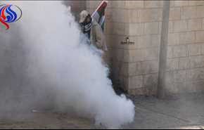 شلیک گاز فلفل و اشک آور به فلسطینی ها در کرانه باختری