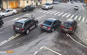 في روسيا فقط .. شاهد حادث المرور العجيب هذا!