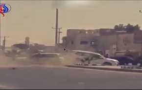 بالفيديو... لحظة تعرض موكب أمير الرياض لحادث مروري
