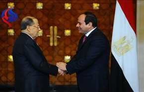 بالفيديو.. الرئيس اللبناني في زيارته الرسمية الاولى للقاهرة