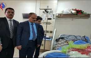نقيب الصحفيين العراقيين يزور الصحفية الجزائرية الجريحة سميرة مواقي