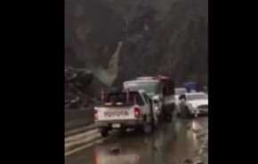 بالفيديو..أمطار وسيول غزيرة في السعودية