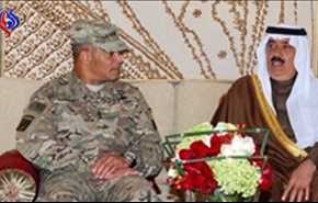 دیدار وزیر گارد ملی عربستان و فرماندهی نیروی زمینی ارتش آمریکا