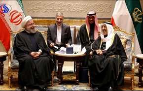 الكويت: زيارة الرئيس الايراني إيجابية وناجحة