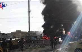 بالفيديو.. اللحظات الأولى لتفجير البياع في بغداد