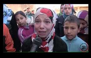بالفيديو..شاهد مأساة أطفال ونساء الفوعة وكفريا السورية جرّاء حصار الإرهابيين لبلدتيهما !!