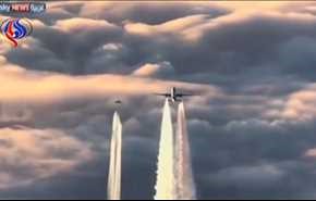 فيديو فوق الغيوم.. مقاتلات ألمانية تعترض طائرة هندية