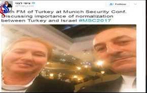 في ميونيخ: ماسر سيلفي ليفني مع وزير الخارجيّة التركيّ؟